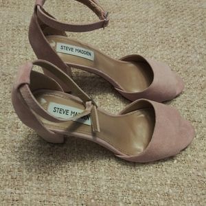 Light Pink Steve Madden Block Heels